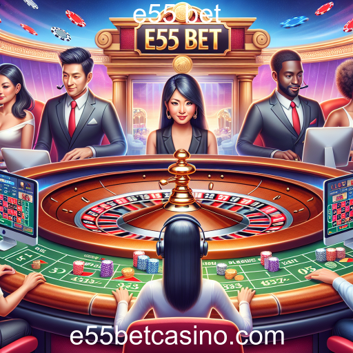 A Emoção dos Jogos Ao Vivo na e55 bet